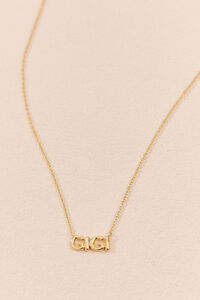 18K Gold Gigi Necklace Detail 3 - Altar'd State