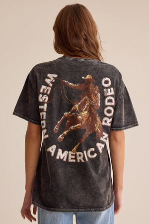 Western American Rodeo Oversized Tee - Altar'd State - 