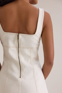 Kalie Denim Mini Dress Detail 5 - Altar'd State