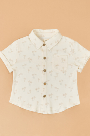 Palm Sunny Days Button Up - Altar'd State - 