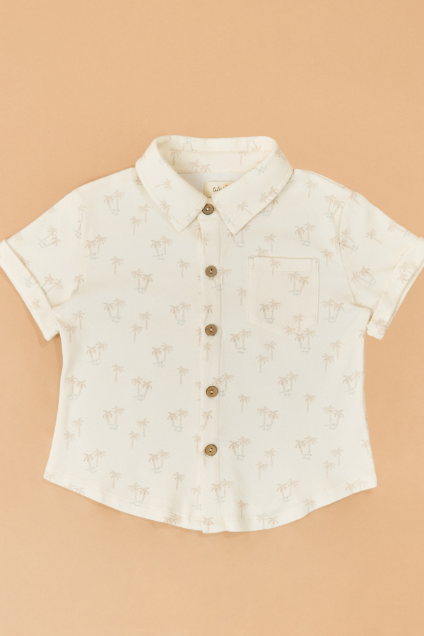 Palm Sunny Days Button Up - Altar'd State