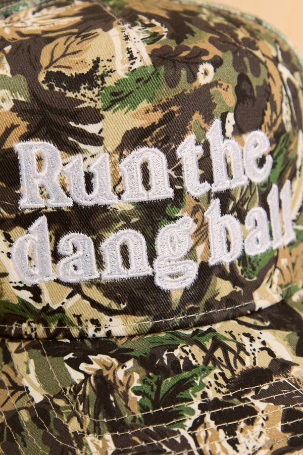 Run The Dang Ball Camo Hat Detail 2 - Altar'd State