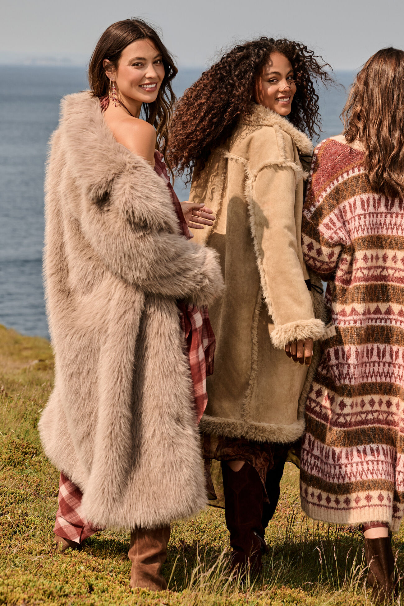 Avaline Faux Fur Coat