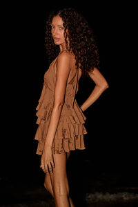 Miley Embroidered Ruffle Skirt Detail 3 - Altar'd State