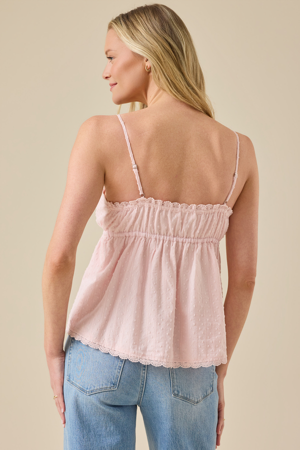 Bea Lace Tank Top Detail 5 - Altar'd State