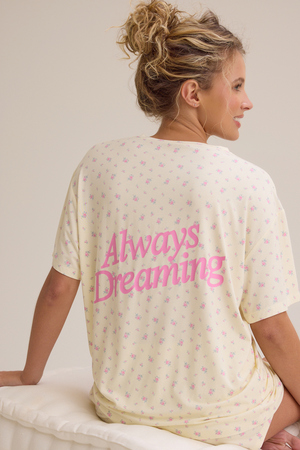 Always Dream Floral Tee - Altar'd State - 
