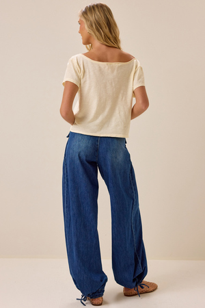Rio De Janeiro Off Shoulder Tee - Altar'd State - 
