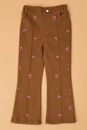 Parker Bow Top And Pant Set - Altar'd State - 