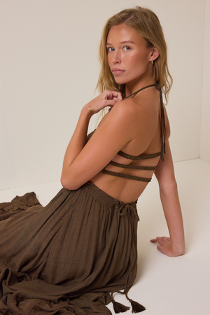 Zinnia Tiered Maxi Dress - Altar'd State - 