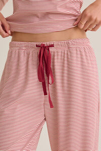 Marlowe Stripe Pajama Pant Detail 2 - Altar'd State