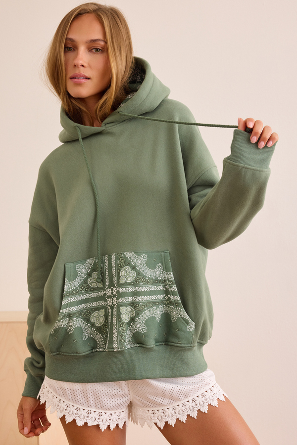 Trot Bandana Hoodie - Altar'd State
