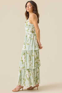 Kellsini Floral Maxi Dress Detail 4 - Altar'd State