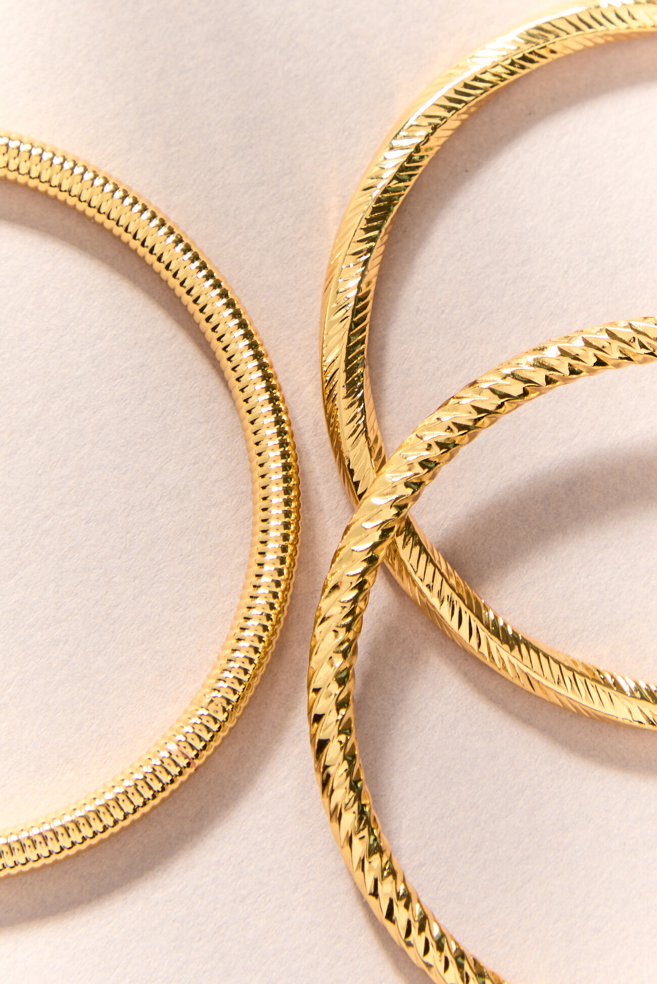 Textured Bangles 3 Pack