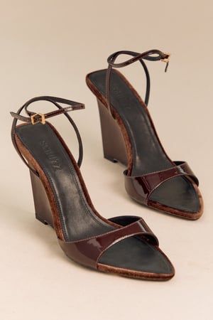 Elodie Velvet Wedge by Schutz - Altar'd State - 