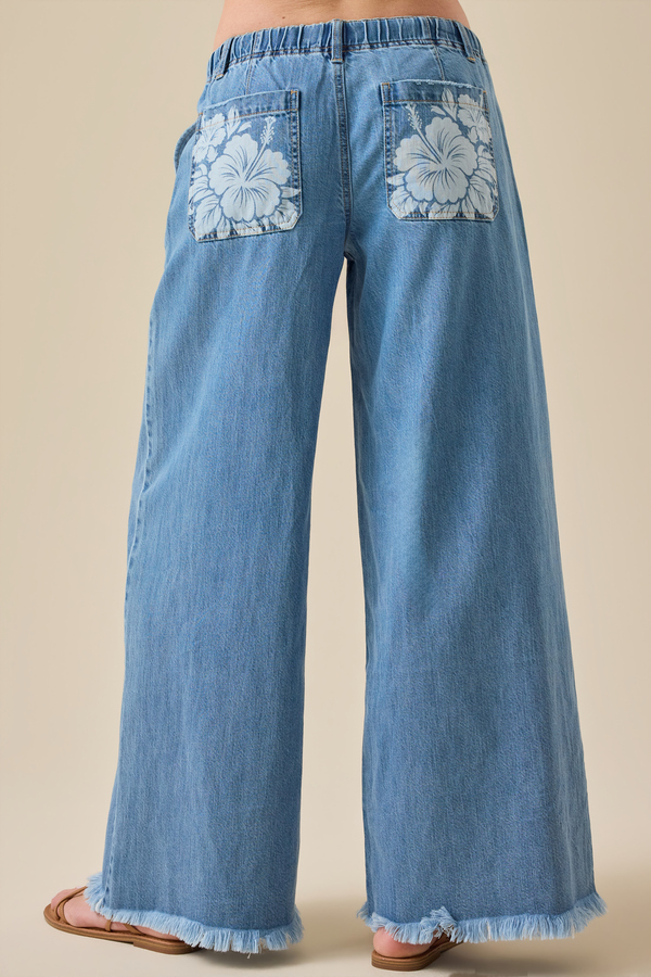 Tess Denim Pant Detail 6 - Altar'd State