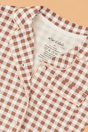 Eloise Gingham Toddler PJ Set - Altar'd State - 