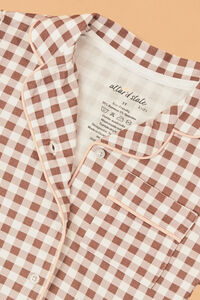 Eloise Gingham Toddler PJ Set Detail 4 - Altar'd State