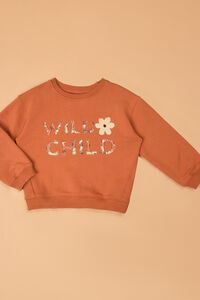 Wild Child Graphic Sweatshirt Detail 4 - Altar'd State