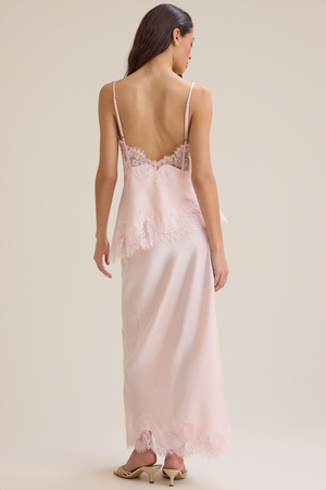 Lilou Lace Satin Top - Altar'd State - 