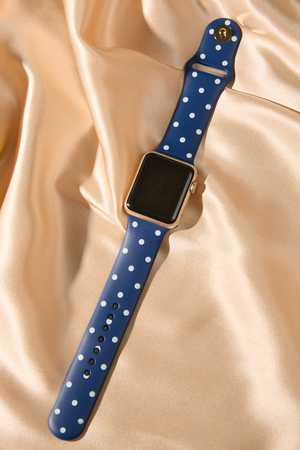 Navy Polka Dot Watch Band - Altar'd State - 