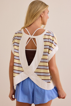 Sprint Stripe Tee - Altar'd State - 