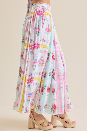 Gianna Floral Maxi Skirt - Altar'd State - 