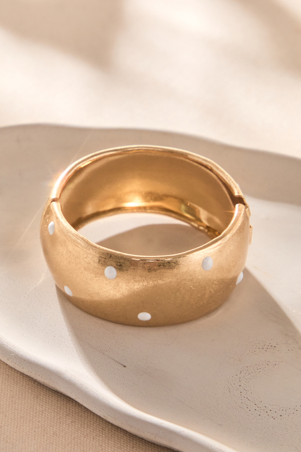 Polka Dot Bangle Bracelet - Altar'd State