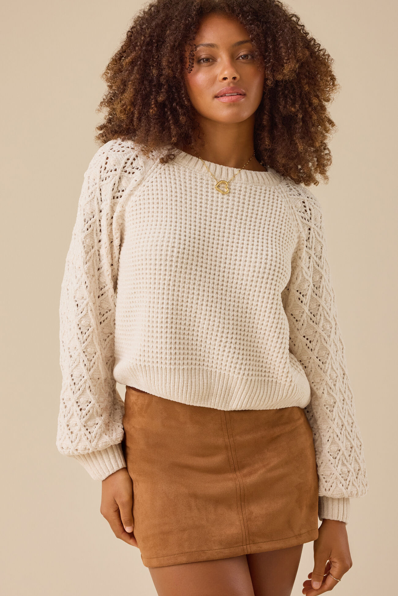 Celine Suede Skort