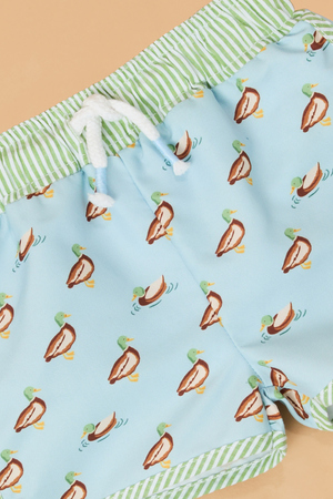 Dexter Duck Swim Trunks by Mudpie - Altar'd State - 