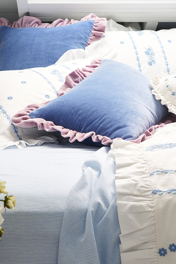 Arabella Velvet Pillow Detail 2 - Altar'd State