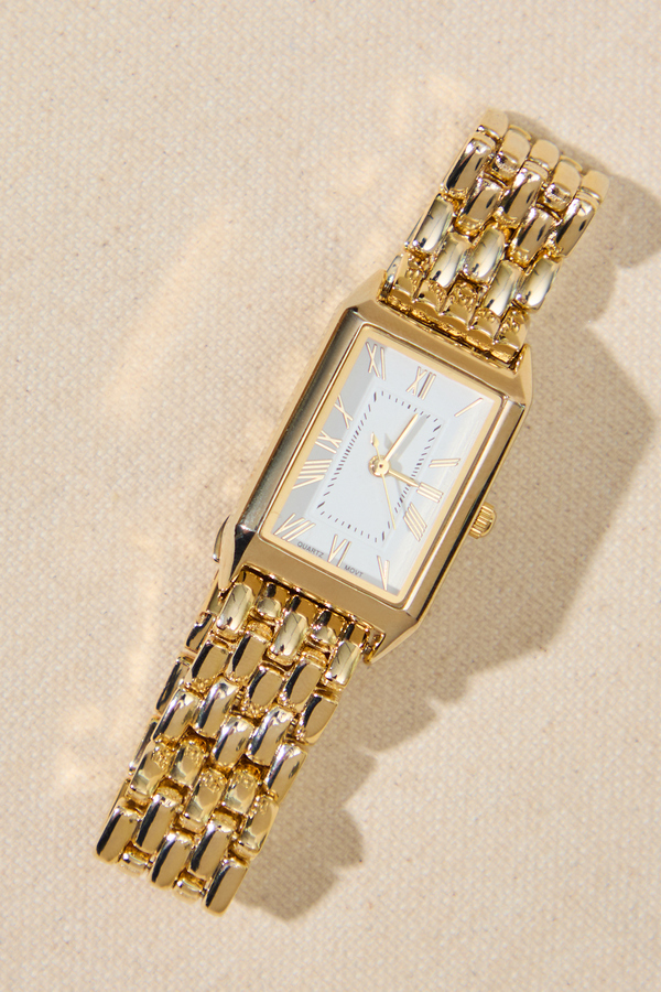 Forever Linked Rectangle Watch Detail 2 - Altar'd State