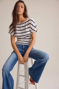 Emersyn Striped Fitted Top - Altar'd State