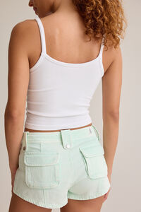 Sienna Cargo Micro Short Detail 5 - Altar'd State