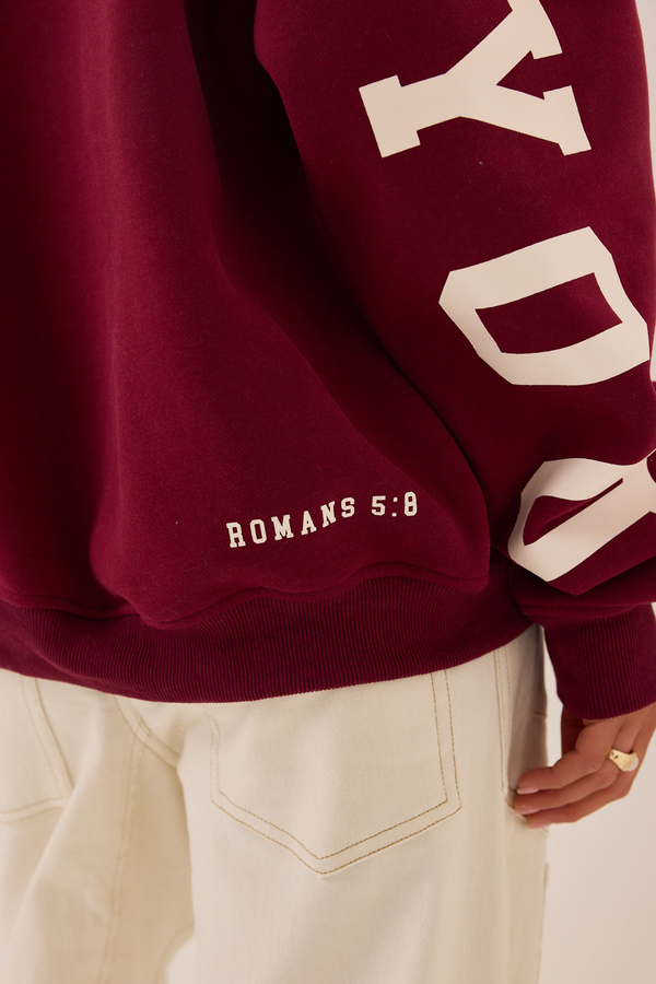 Jesus Loves You Pullover Detail 5 - Altar'd State