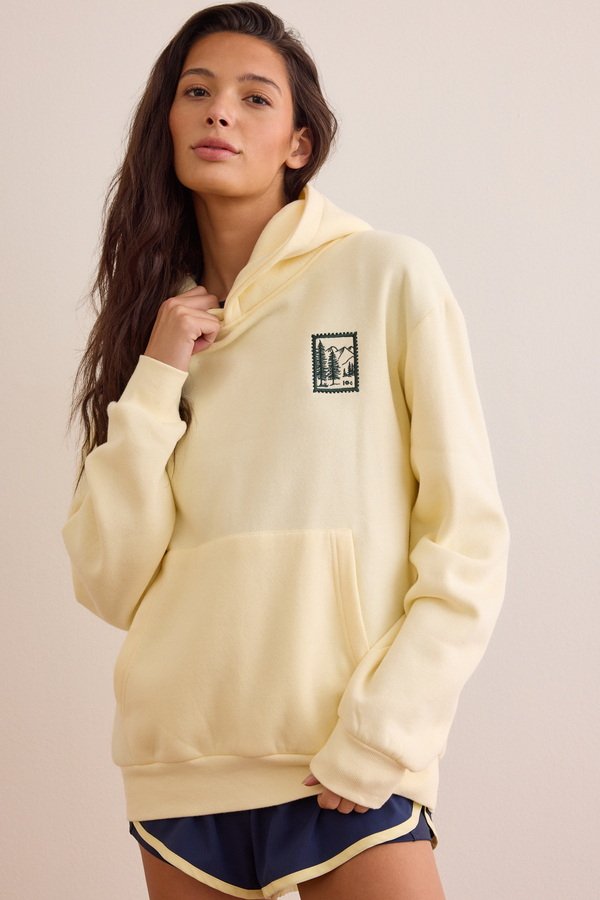 Taking the Scenic Route Hoodie Detail 4 - Altar'd State