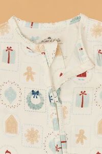 Christmas Tiles Footie Detail 3 - Altar'd State