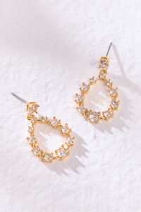 18K Gold Teardrop Glitz Dangle Detail 3 - Altar'd State