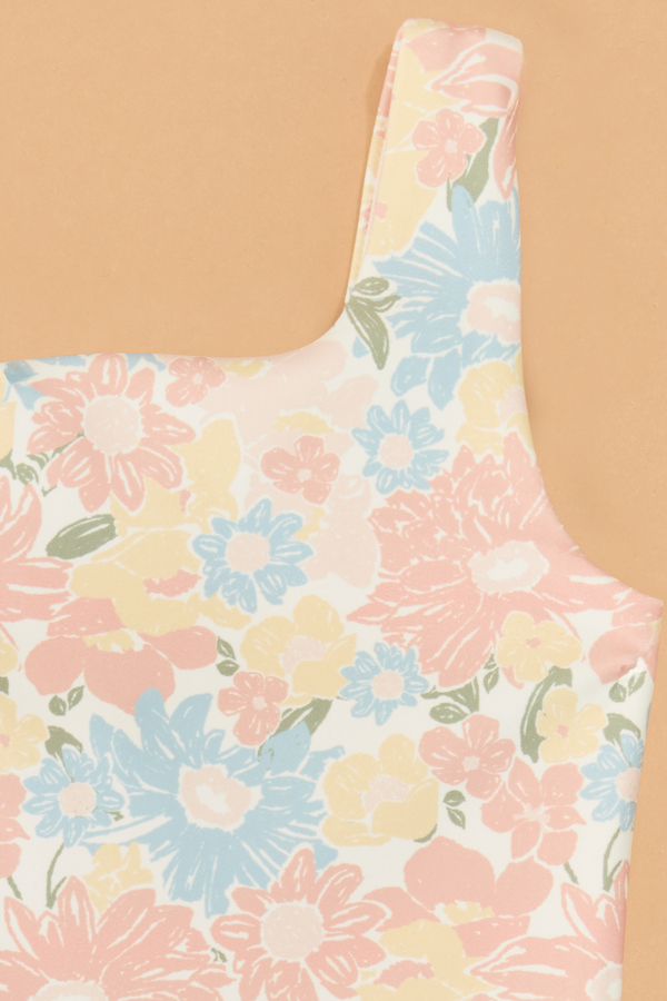 Bryn Botanical Floral Unitard Detail 3 - Altar'd State