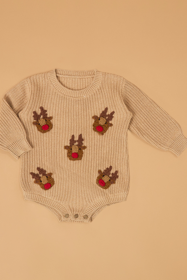 Reindeer Sweater Bubble - Altar'd State