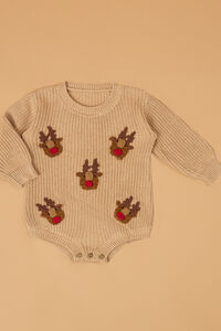 Reindeer Sweater Bubble - Altar'd State