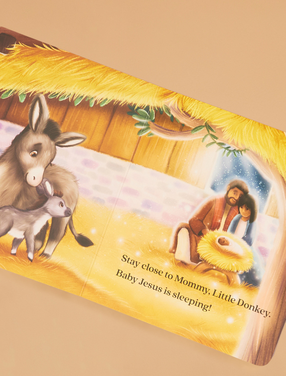 Shh Baby Jesus Is Sleeping Childrens Book Detail 5 - Altar'd State