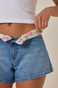 Maxiene Dad Denim Short Detail 2 - Altar'd State