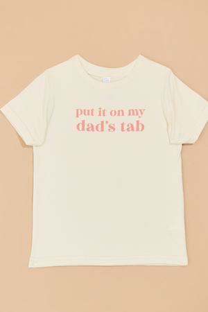 Put it on Dads Tab Tee Shirt - Altar'd State - 