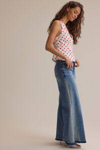 Brianna Dot Satin Tank Detail 3 - Altar'd State