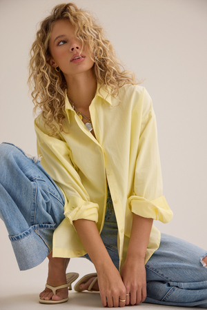 Liana Button Up Top - Altar'd State