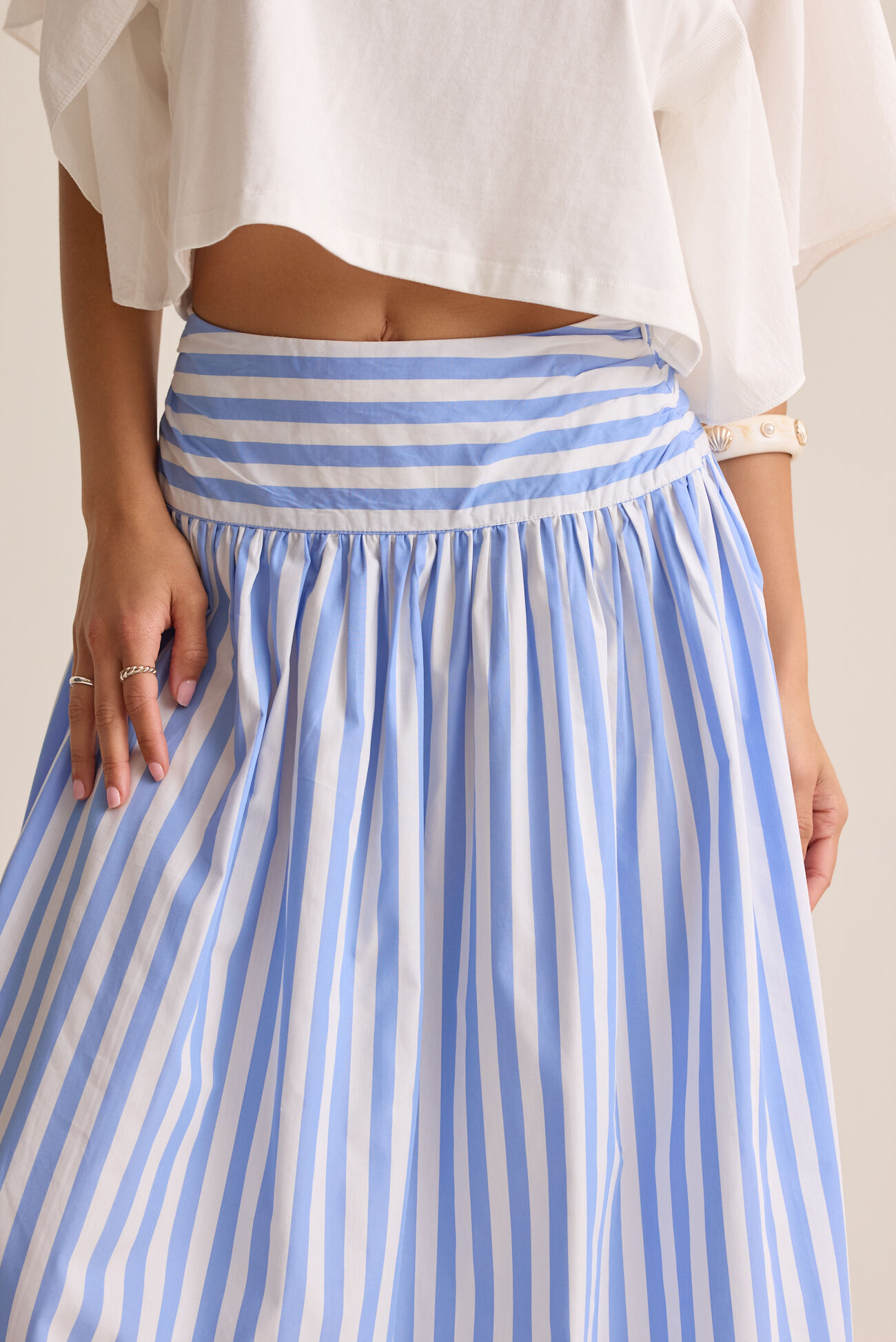 Marly Drop Waist Maxi Skirt