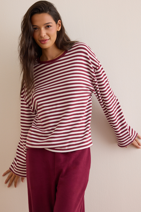 Inspire Stripe Boxy Tee - Altar'd State