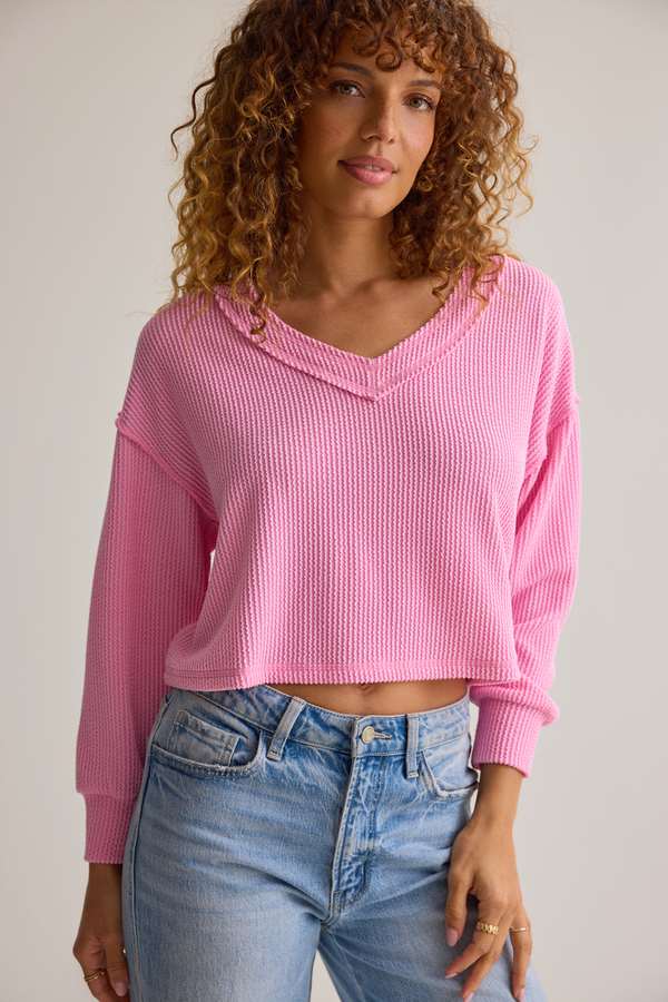 Layne Ribbed Top - Altar'd State