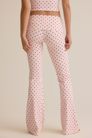 Liora Polka Dot Foldover Pant - Altar'd State - 