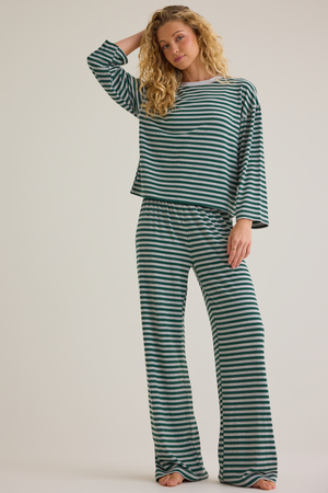 Cate Striped Crewneck Top - Altar'd State
